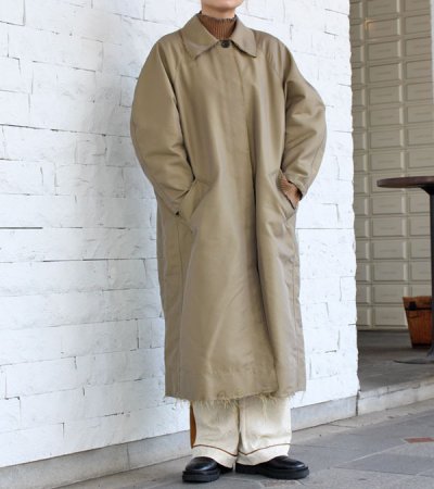 画像1: サテンツイルコート　Satin Twill Coat