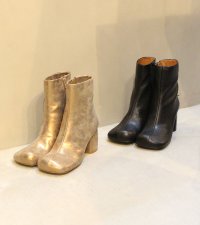 スクエアショートブーツ　square short boots