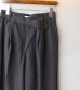 画像13: アシンメトリーツイルトラウザー　Asymmetry Twill Trousers