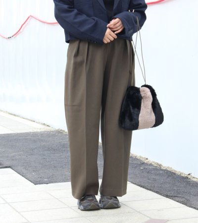 画像2: ボンディングワイドトラウザー　Bonding Wide Trousers