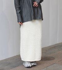 ノットヤーンニットスカート　Knotyarn Knit Skirt