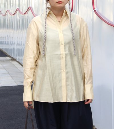 画像2: シアーサテンシャツ　Sheer Satin Shirts