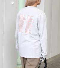 プリントロングＴシャツ　Print Long T-shirts