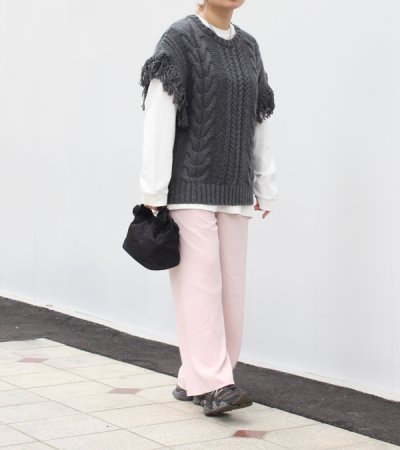 画像2: フリンジニットベスト　Fringe Knit Vest