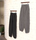 ドローストリングウールパンツ　Drawstring Wool Pants