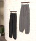 画像1: ドローストリングウールパンツ　Drawstring Wool Pants (1)