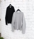 リブオーバーニット　Rib Over Knit