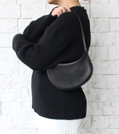 画像2: レザーラウンドバッグ　Leather Round Bag