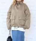 スタンドカラージップブルゾン　Standcollar Zip Blouson