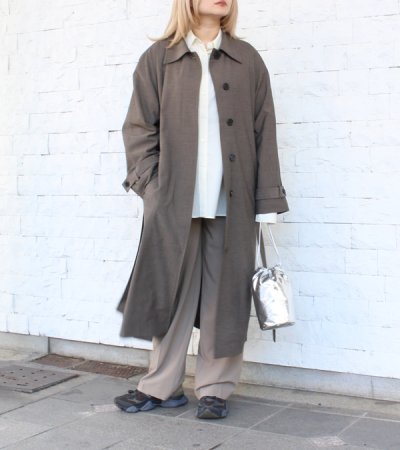 画像1: ステンカラーラグランコート　Soutiencollar Raglan Coat