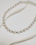 画像9: 予約販売につき代引不可　コードパールチョーカー　Cord Pearl Choker　6〜7月入荷予定