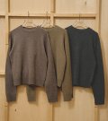 予約販売につき代引不可　カシミヤシームレスニット　Cashmere Seamless Knit　9〜10月入荷予定