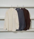 予約販売につき代引不可　シルキーポケットシャツ　Silky Pocket Shirts　8〜9月入荷予定