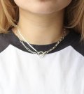 ミックスチェーンネックレス　Mixchain Long Necklace