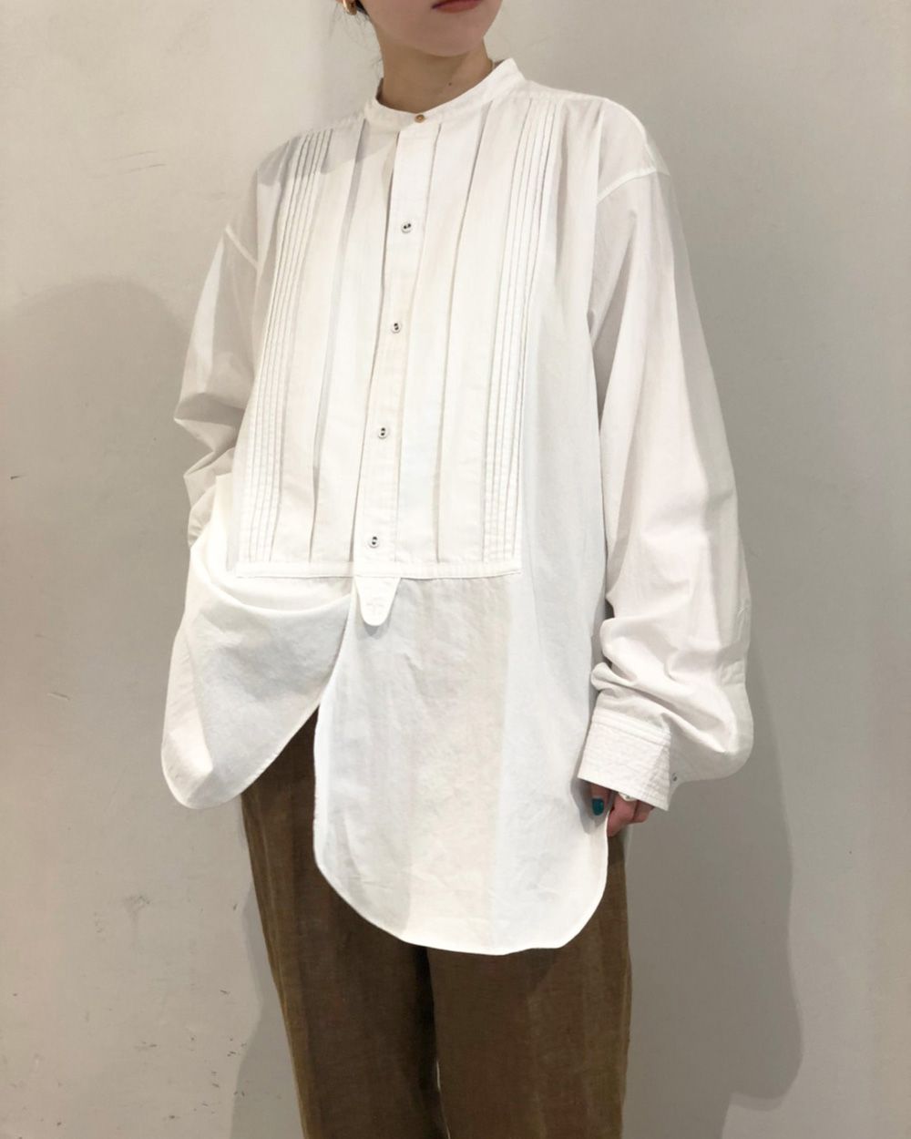 タックドレスシャツ Tuck Dress Shirts Todayful トゥデイフル