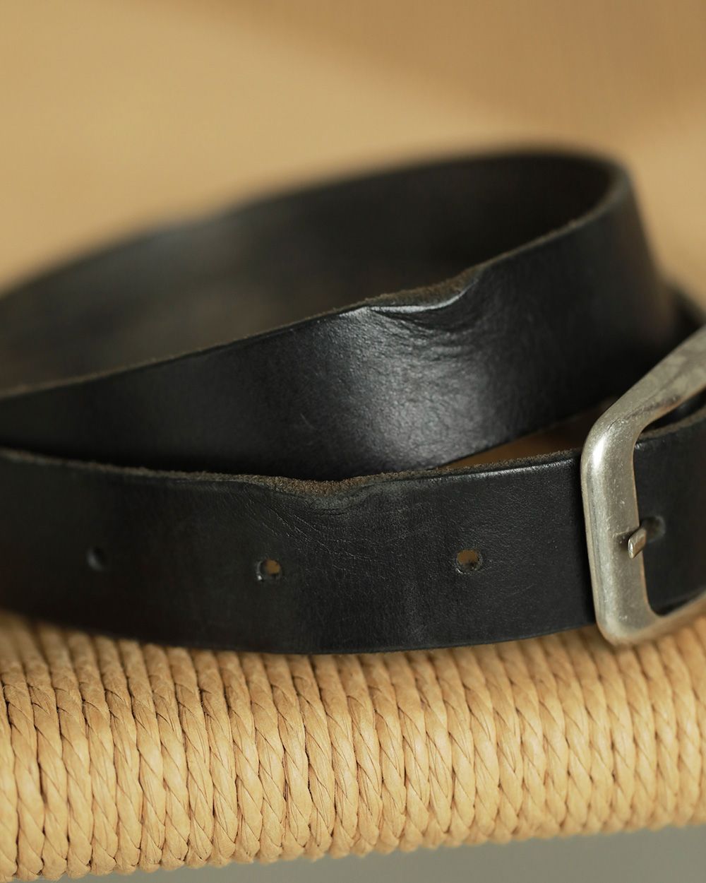 ヴィンテージレザーベルト Vintage Leather Belt/TODAYFUL/トゥデイフル