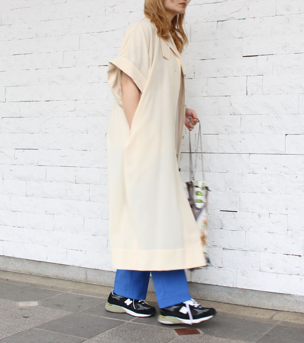 ハーフスリーブコクーンコート Halfsleeve Cocoon Coat/TODAYFUL