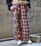 画像: チェックスラックス　ウィズベルト　circa make check slacks w/belt