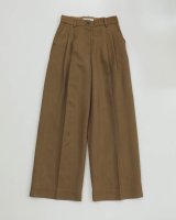 画像: 50%OFF！ツイルタックトラウザー　Twill Tuck Trousers　《セール商品につき返品不可》