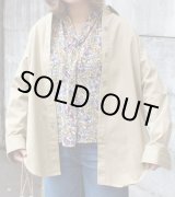 画像: 60%OFF！ウォッシュコットンウェストポイントシャツアウター《セール商品につき返品不可》