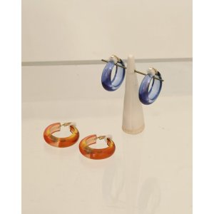 画像: グラデーションフープイヤリング　Gradation Hoop Earring