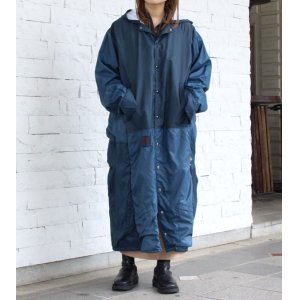 画像: カットバックワイドフードコート　circa make cutback wide hooded coat