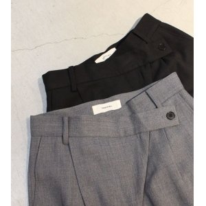 画像: アシンメトリーツイルトラウザー　Asymmetry Twill Trousers