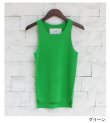 画像30: ハイゲージニットタンクトップ　Highgauge Knit Tanktop