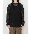 画像11: メッシュニットフーディプルオーバー　MESH KNIT HOODIE PO