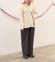 画像2: ダブルタックスムーストラウザー　 Doubletuck Smooth Trousers