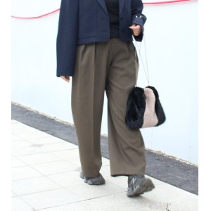 画像: ボンディングワイドトラウザー　Bonding Wide Trousers