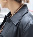 画像6: エコレザーステンカラージャケット　Ecoleather Soutiencollar Jacket