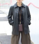 画像: エコレザーステンカラージャケット　Ecoleather Soutiencollar Jacket