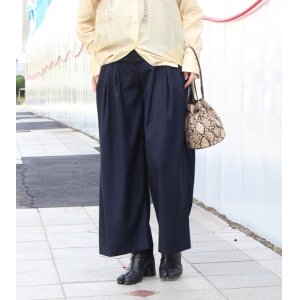 画像: 3タックワイドパンツ　 3tuck Wide Pants