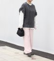 画像2: フリンジニットベスト　Fringe Knit Vest