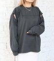 画像14: スリーブスリットロングティーシャツ　Sleeve Slit Long T-shirts