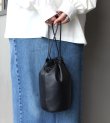 画像11: レザーチューブバッグ　Leather Tube Bag