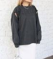 画像13: スリーブスリットロングティーシャツ　Sleeve Slit Long T-shirts