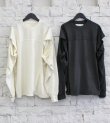 画像23: スリーブスリットロングティーシャツ　Sleeve Slit Long T-shirts