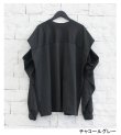 画像29: スリーブスリットロングティーシャツ　Sleeve Slit Long T-shirts