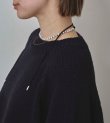 画像10: 予約販売につき代引不可　コードパールチョーカー　Cord Pearl Choker　6〜7月入荷予定