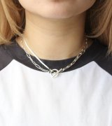 画像: ミックスチェーンネックレス　Mixchain Long Necklace