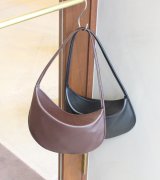 画像: レザーラウンドバッグ　Leather Round Bag