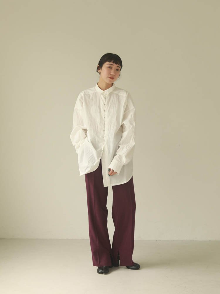 30%OFF！ジョーゼットスリットパンツ Georgette Slit Pants 《セール