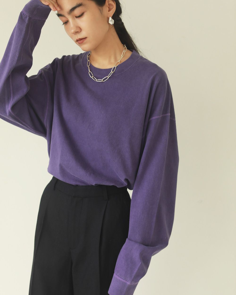 30%OFF！フラットシーマロングTシャツ Flatseam Long T-Shirts《セール