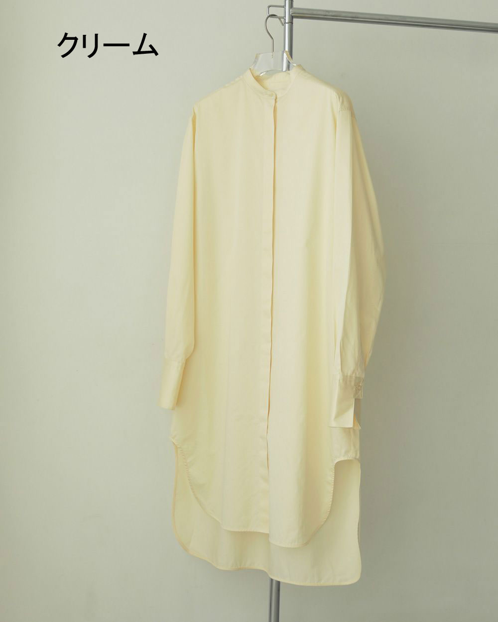 40%OFF！スタンドカラーシャツドレス Standcollar Shirts Dress