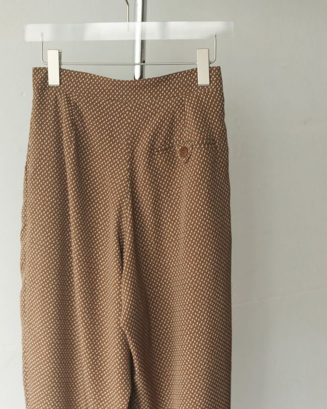 40%OFF！ハイウエストドットパンツ Highwaist Dot Pants 《セール商品