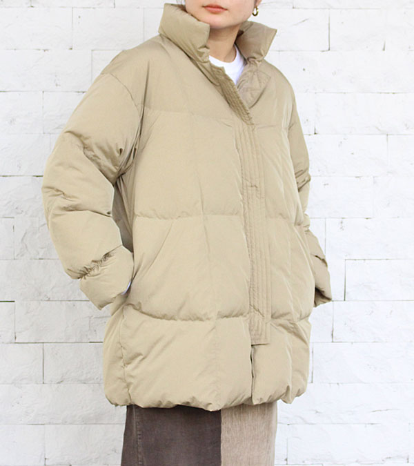 スタンドカラーダウンジャケット Standcollar Down Jacket/TODAYFUL