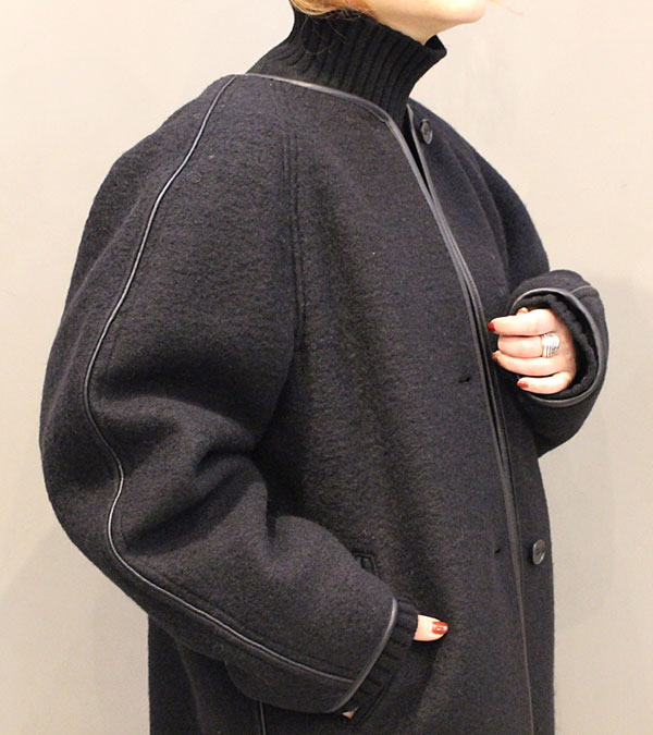 40%OFF！ウールジャージーコート Wool Jersey Coat《セール商品