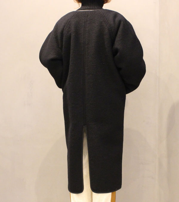 20%OFF！ウールジャージーコート Wool Jersey Coat《セール商品につき